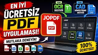 En İyi Ücretsiz PDF Uygulaması | Artık OCR ve CAD Destekliyor Mutlaka Deneyin...