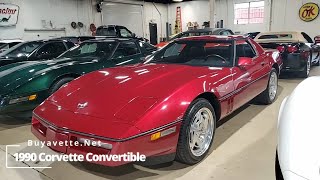 Video Thumbnail for 1990 Chevrolet Corvette Convertible