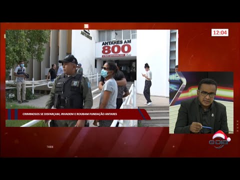 Criminosos se disfarçam, invadem e roubam Fundação Antares 13 12 2022
