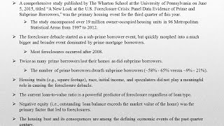 Q3 2015 Housing Market Review