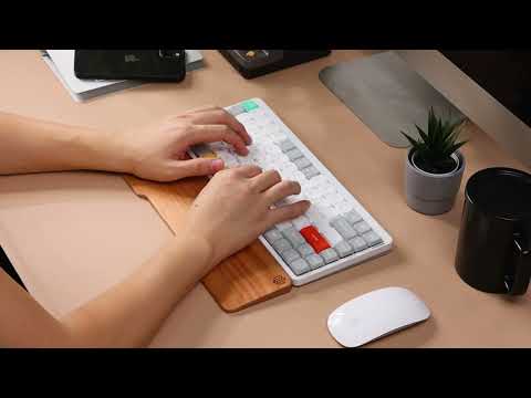 NuPhy Air75 V2 Typing Sound Test - Gateron Red 2.0 / Blue 2.0 / Brown 2.0