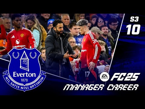 RUBEN AMORIM WOULD BE PROUD!! FC 25 EVERTON CAREER MODE S3 EP10