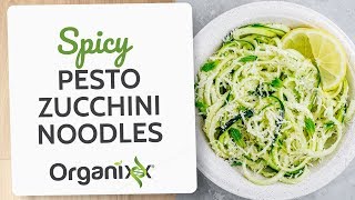 Immune-Supporting Zucchini Noodles with Pesto | Organixx Recipe