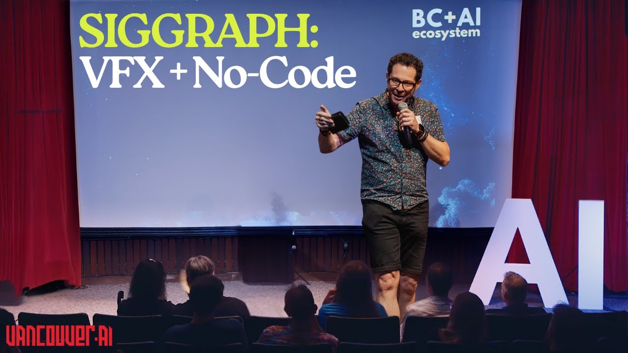 Stable Diffusion AI VFX & No‑Code Game Engine: SIGGRAPH Vancouver Report