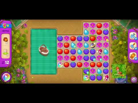 Super Hard Level 10748 ▪︎ no hacks, real play ☆ Gardenscapes by Anne