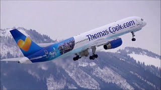 preview picture of video '1 HOUR Winter Planespotting at Salzburg Airport [27.12.2014] |FlightExperience'