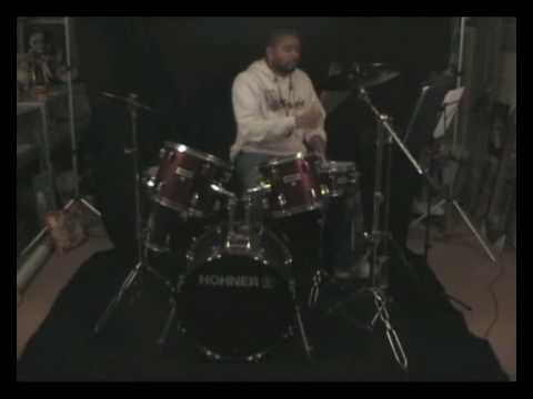 Freestyle drums solo with Bicky Logan