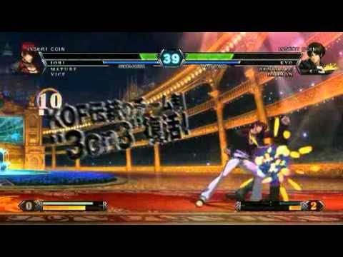 the king of fighters xiii xbox 360 gameplay