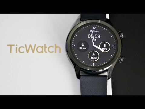 Mobvoi TicWatch C2 Smartwatch - Google WearOS - AMOLED Video