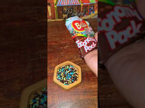 Rainbow chocolate sprinkles #sweets