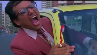 Govinda funny car driving scene while changing clo