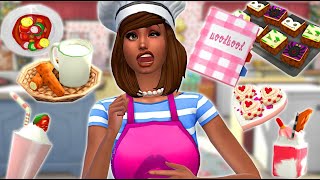 The ultimate baking show in the sims 4 // Sims 4 grannies cookbook mod