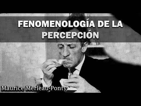 Phenomenology of perception: Maurice Merleau-Ponty.