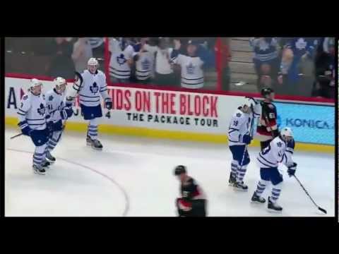 Nazem Kadri Hat trick vs Senators 3/30/13