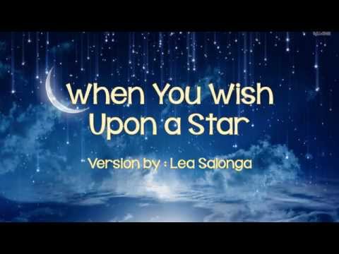 When You Wish Upon a Star - Lea Salonga (w/ lyrics)