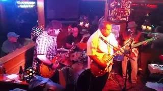 Larry McCray and Lance Lopez working that mini skirt