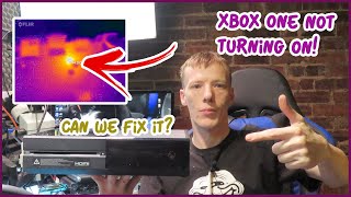 This Xbox One Doesn't Turn On At All! Can We Fix it Using A Thermal Camera?