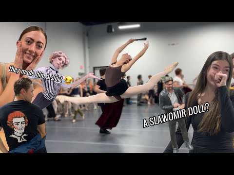 A NUTCRACKER REHEARSAL FOR THE BOOKS 🤣