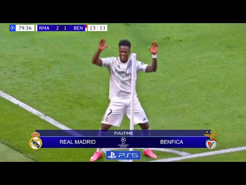 FULL HIGHLIGHT REAL MADRID VS BENFICA (2-1) | CRAZIEST DRAMA🥶 | CHAMPIONS LEAGUE 25/2026 | FANSCAM