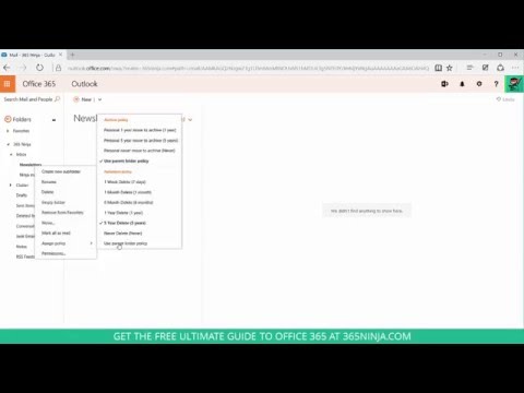 How to Set Up an Email Retention/Archiving Policy in...