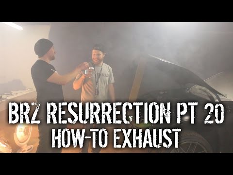 BRZ Resurrection Pt 20 - New Exhaust Install & Minor Engine Failure...