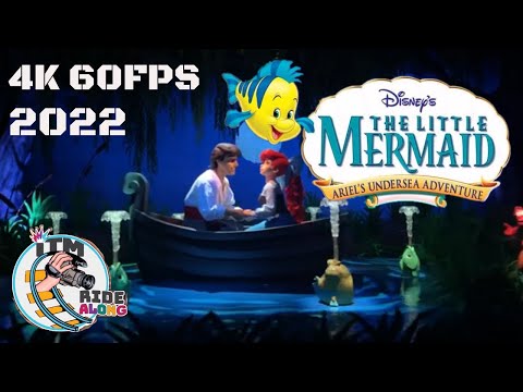 The Little Mermaid - Ariel's Undersea Adventure • Disneyland  • 4K 60FPS • 2022