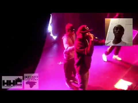 ASAP FERG BRING OUT S SMOKE DAWG OF HALAL GANG ( TORONTO,CANADA) TORONTO REACTION