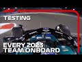 Every 2023 Team Onboard In Bahrain | F1 Pre-Season Testing
