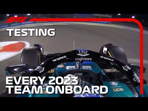 F1 2023 プレシーズンテストオンボード映像まとめ動画