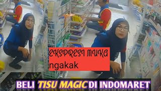 Download lagu Reaksi kasir cantik pas beli tisu magic d Indomaret mp3