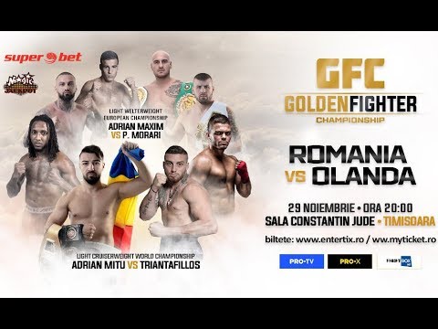 Golden Fighter Championship👊GFC•6❌Romania🇹🇩 VS 🇳🇱Netherlands❌Kickboxing❌promo1