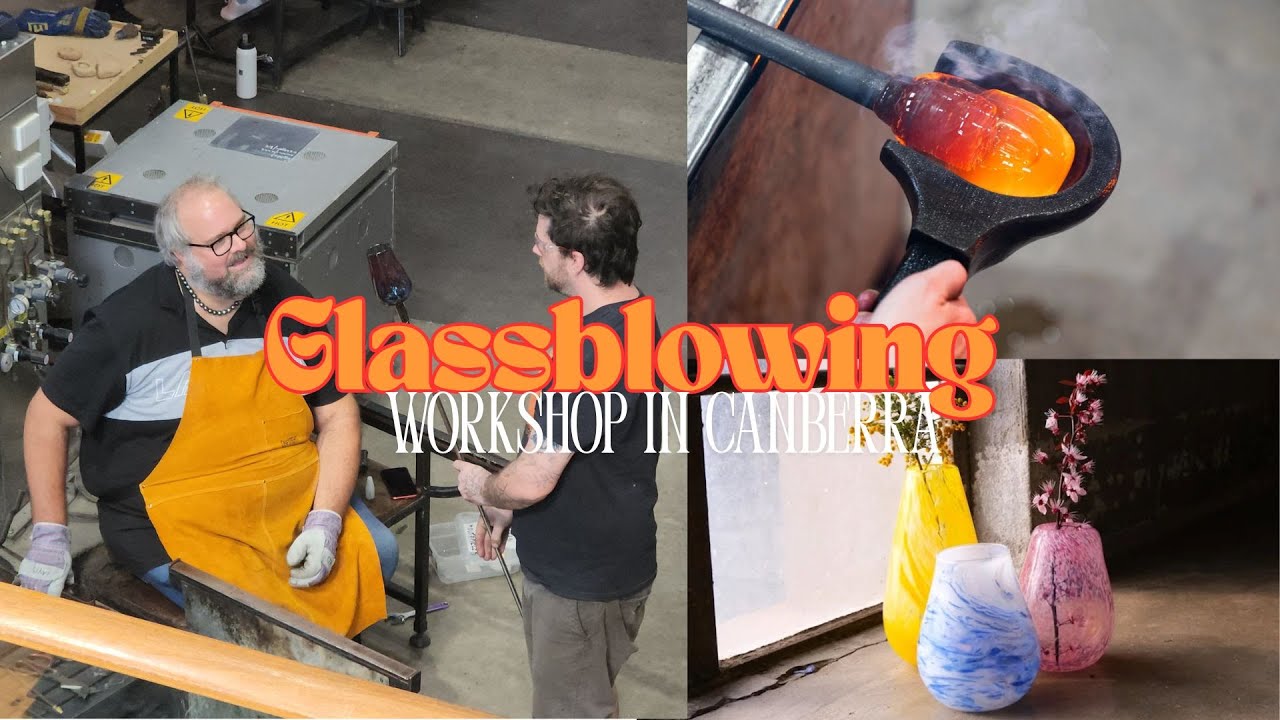 Experience a virtual tour of Canberra Glassworks.