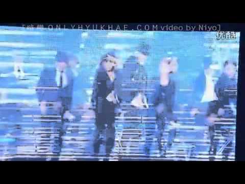 120513 Super Show 4 Tokyo EunHyuk Solo Sorry Sorry Answer Fancam!