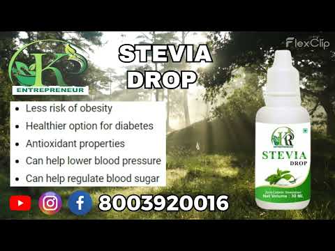 Kr stevia drops, 30 ml