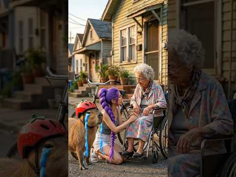 Cappy sufrió hasta que su prima Rumita lo ayudó! #capibara #humor #comedia