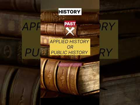 Is History all about the past? ll Applied History or Public History #education #viral #shorts #trend