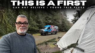 THIS IS The Craziest Discovery In The BACK WOODS EVER. Sprinter Camper Van Life