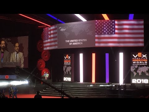 VEX World Championship 2018: HS Parade of Nations