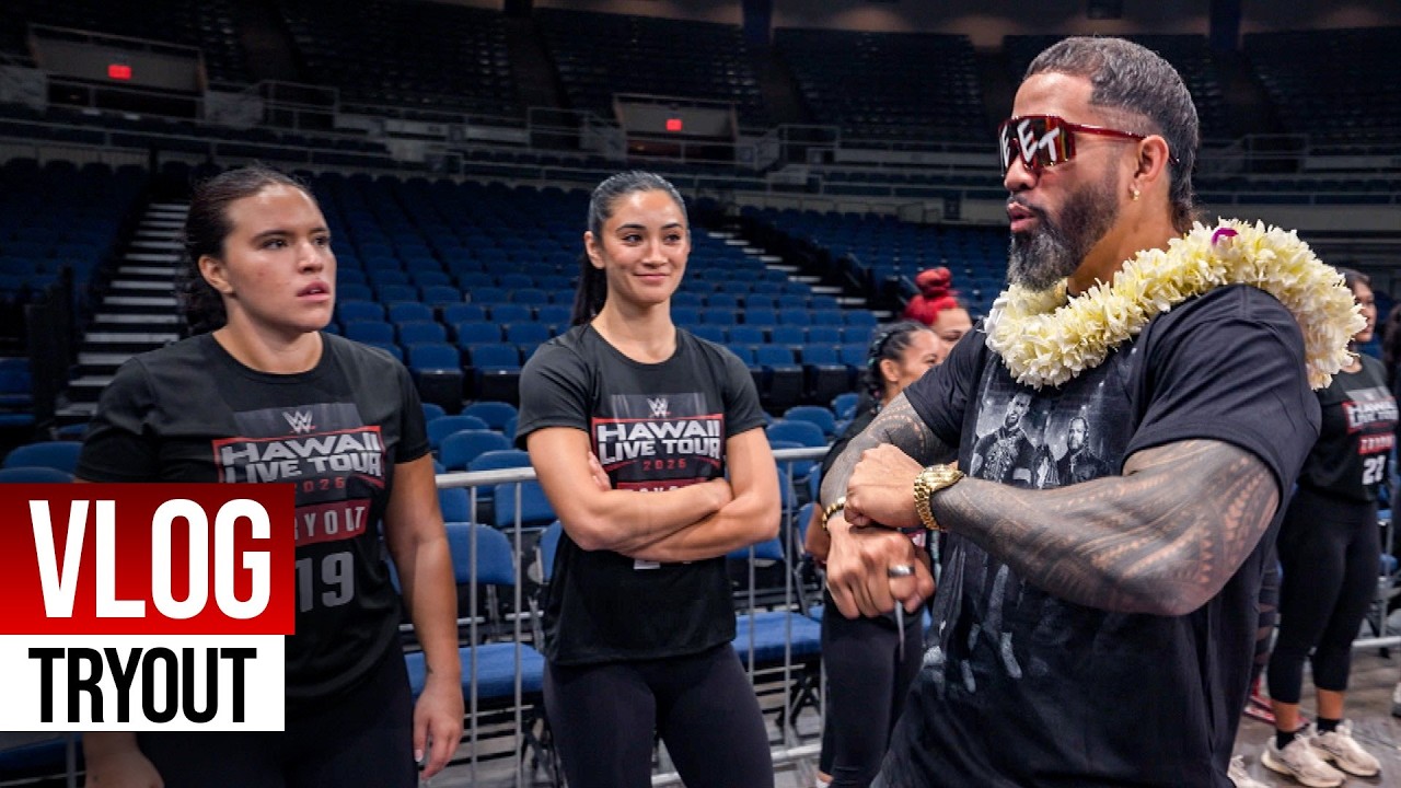 Usos, Liv Morgan & more coach WWE hopefuls at Hawaii Tryout: WWE Vlog