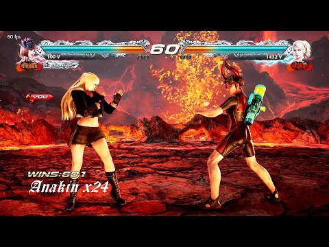 17_3 Anna Ryona  Lidia - Tekken 7 4.20 ( Anakin x24 ) Gameplay PC Gtx 1070 Ti 8GB