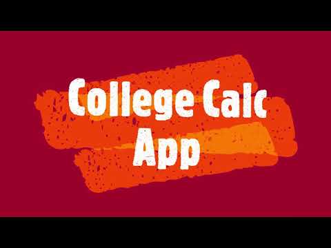 Demo video of College Calc