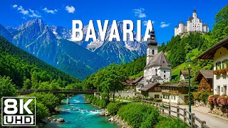 Bavaria 8K UHD 🇩🇪✨ Fairytale Castles, Alpine Mountains & Stunning Landscapes