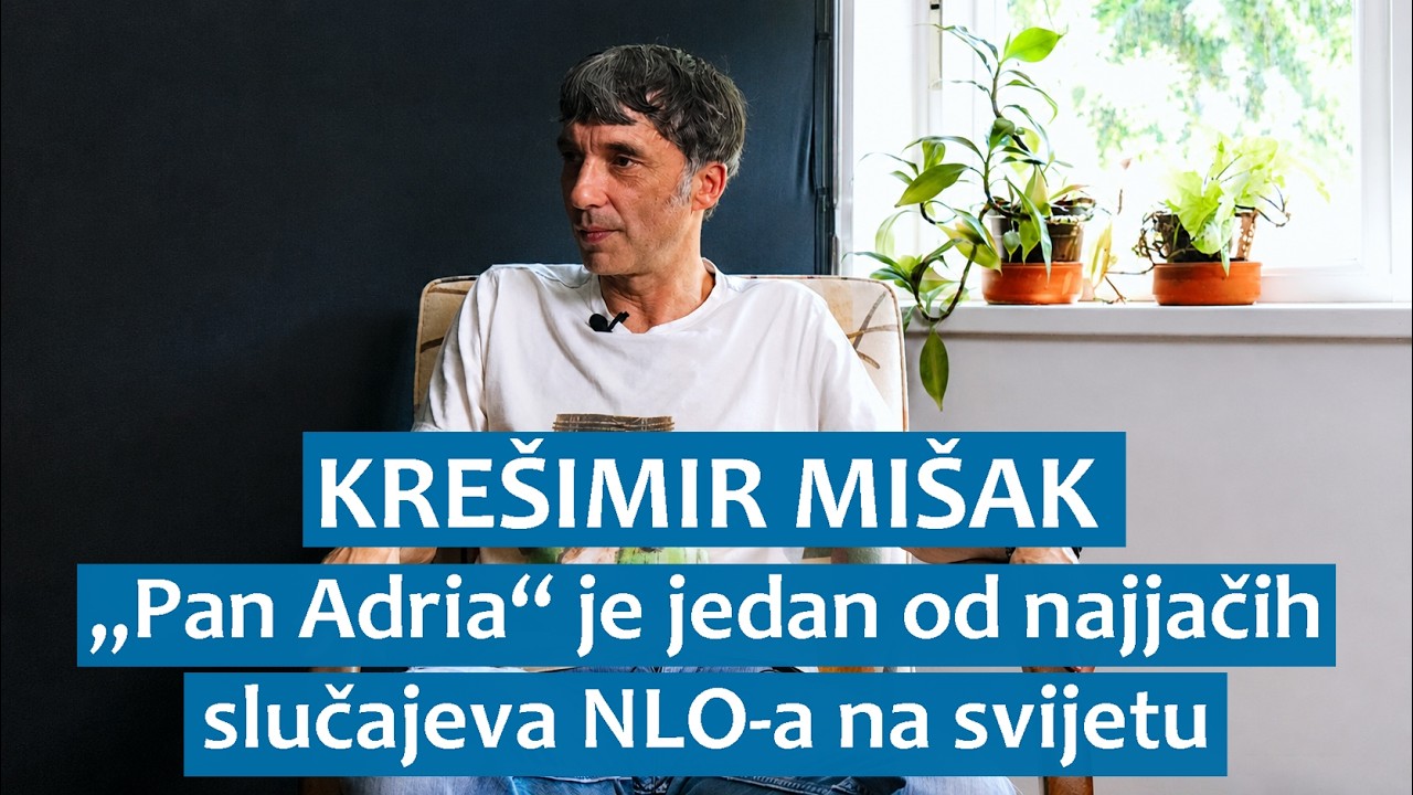Krešimir Mišak: „Pan Adria“ je jedan od najjačih slučajeva NLO-a na svijetu