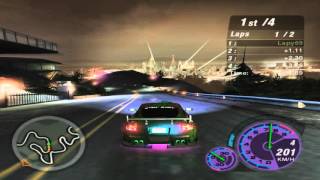 Need For Speed Underground 2 Gameplay/Walkthrough - Part 33 - Neon lights + N20 purge! [HD] [60 fps]