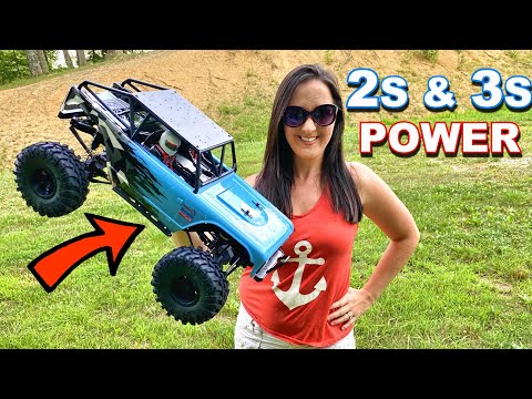 POWERFUL! Off Road RC Car! - Redcat Wendigo Brushless Rock Racer - TheRcSaylors