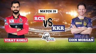 Dream 11 IPL Match NO. 39 RCB VS KKR Live Scoring