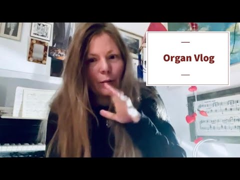 Orgel Piano Vlog AHS #3 - The differences between a Pipe Organ and a Piano: The Touch and Keys