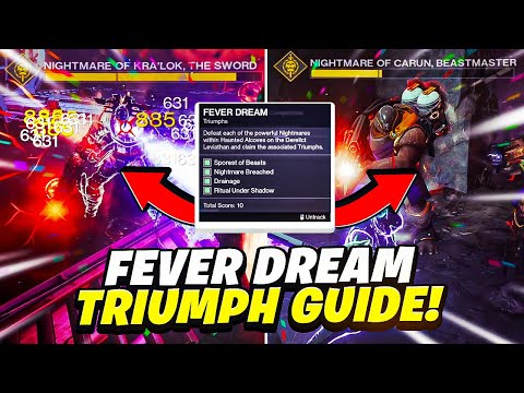 Fever Dream Triumph Guide! All Hidden Nightmare Locations | Destiny 2 Season of the Haunted