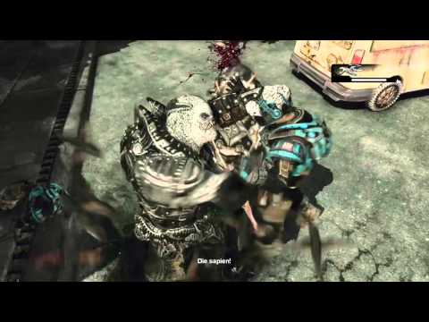 Gears of War 3 RAAM's Shadow Killing peasants as General RAAM