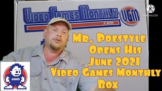 Mr. Poestyle Opens His June 2021 Video Games Monthly Box